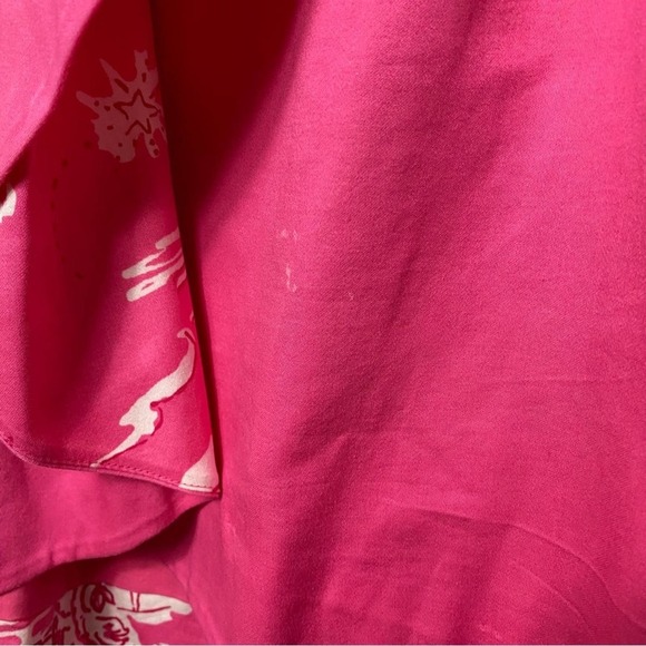 LILLY PULITZER Crystal Dress Hotty Pink Size 4 - Picture 9 of 9